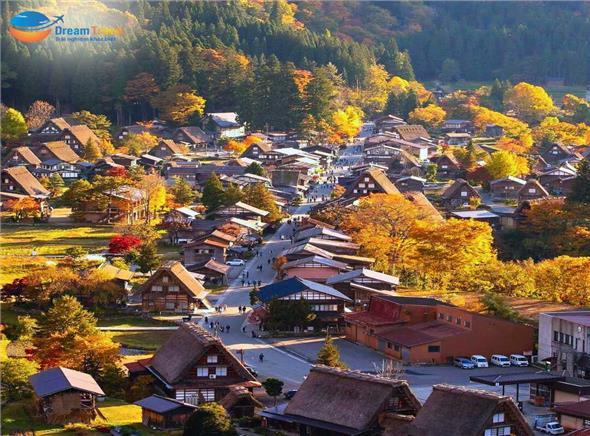 Tour Nhật Bản Mùa Thu Shirakawago - Kyoto - Phú Sĩ - Tokyo Từ HCM